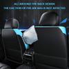 JARMAY Car Seat Cover for Infiniti G37 2008-2013, Durable Wear Resistant Waterproof Seat Cover, Breathable No Odor Premium Leather Vehicle Interior Accessories.(Luxury 5 Seats,Black Red) view 3