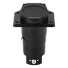 6-24V 7 Pin Round Trailer Plug Connector, Wiring Adapter for Caravan Towbar Towing, Heavy-Duty Truck Accessor view 1