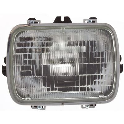 KarParts360 For GMC G2500 Headlight Assembly 1983 1984 Driver OR Passenger Side | Single Piece | Capsule | Replaces GM2500112