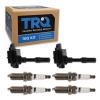TRQ Ignition Coil and Spark Plug Kit 6 Piece Iridium Spark Plugs view 1
