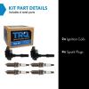 TRQ Ignition Coil and Spark Plug Kit 6 Piece Iridium Spark Plugs view 2