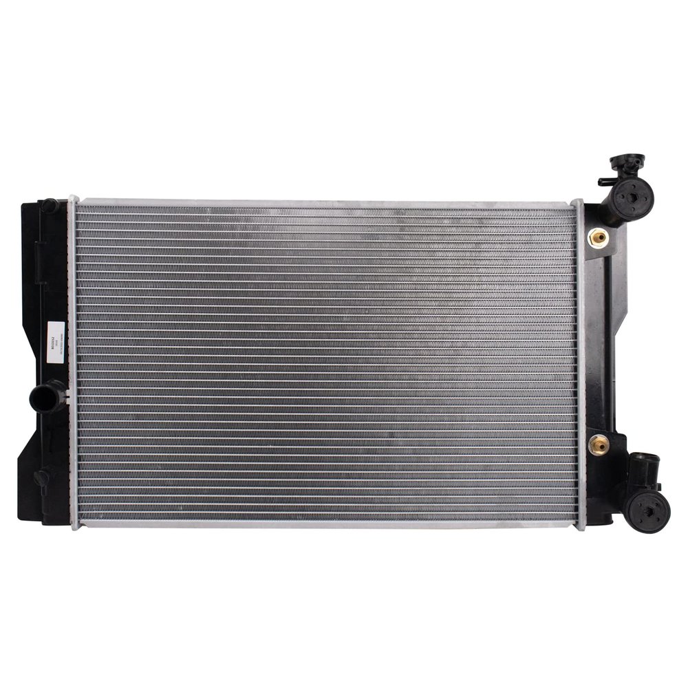 TRQ Radiator Assembly Aluminum Core Plastic Tank Cross Flow