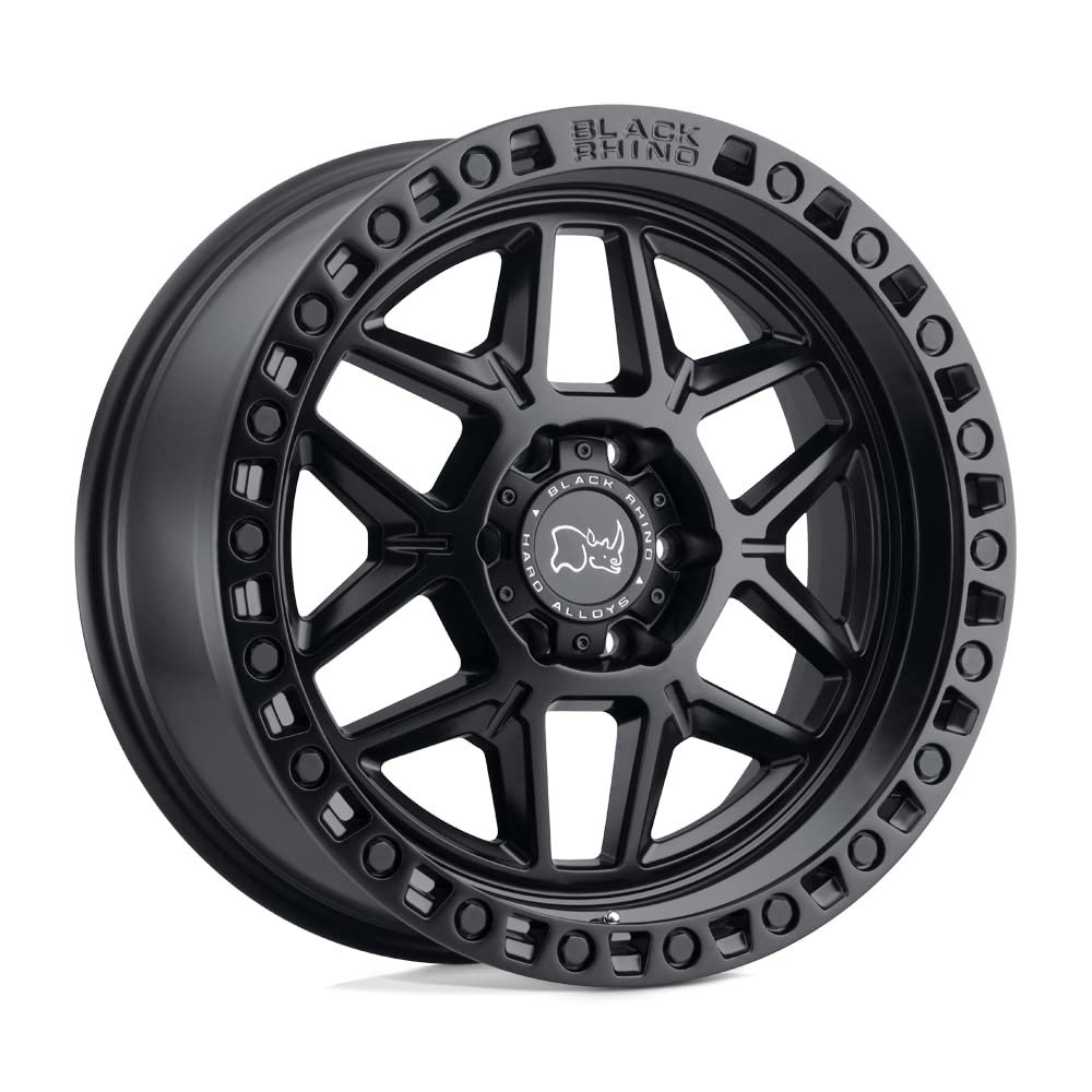 Black Rhino Hard Alloys KELSO 20X9 6X5.5 5 0mm MATTE BLACK - 2090KLS006140M12