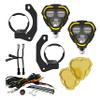 FLEX ERA 3 Dual Mode SAE Fog Lights - 2-Light Master Kit - JK/JL/JT Steel Bumpers view 1