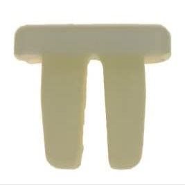 PT Auto Warehouse 28548PK25 - Lower Quarter Trim Grommet Nylon Nut Screw (Replaces # 75521-611-000, 9991-00-601, 96706-P0105, 90189-06010) - 25pcs