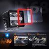 Nilight 3 Inch Cube 20 W 2200LM 10Super Spot LED Pod Light with DRL view 3