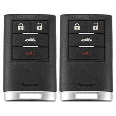 X AUTOHAUX 2x M3N5WY7777A 315MHz Car Key Fob for Chevy Corvette 2008-2013