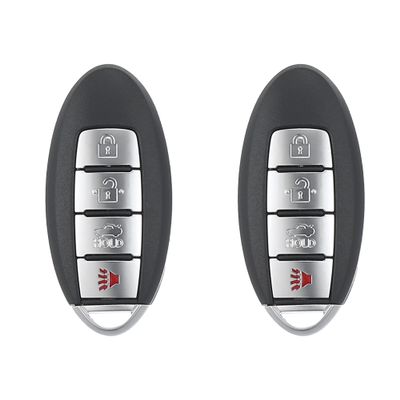 X AUTOHAUX 2x KR5S180144014 433MHz Car Key Fob for Nissan Altima 2016-2018