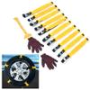 Car Safety Chains Emergency Traction adjust Chains , 10PCS Reusable avoid Snow Chains of Car , Winter Driving Security Chains for Outdoor Winter Snow Mud avoid , 10PCS Reusable avoid Snow Chains of view 4