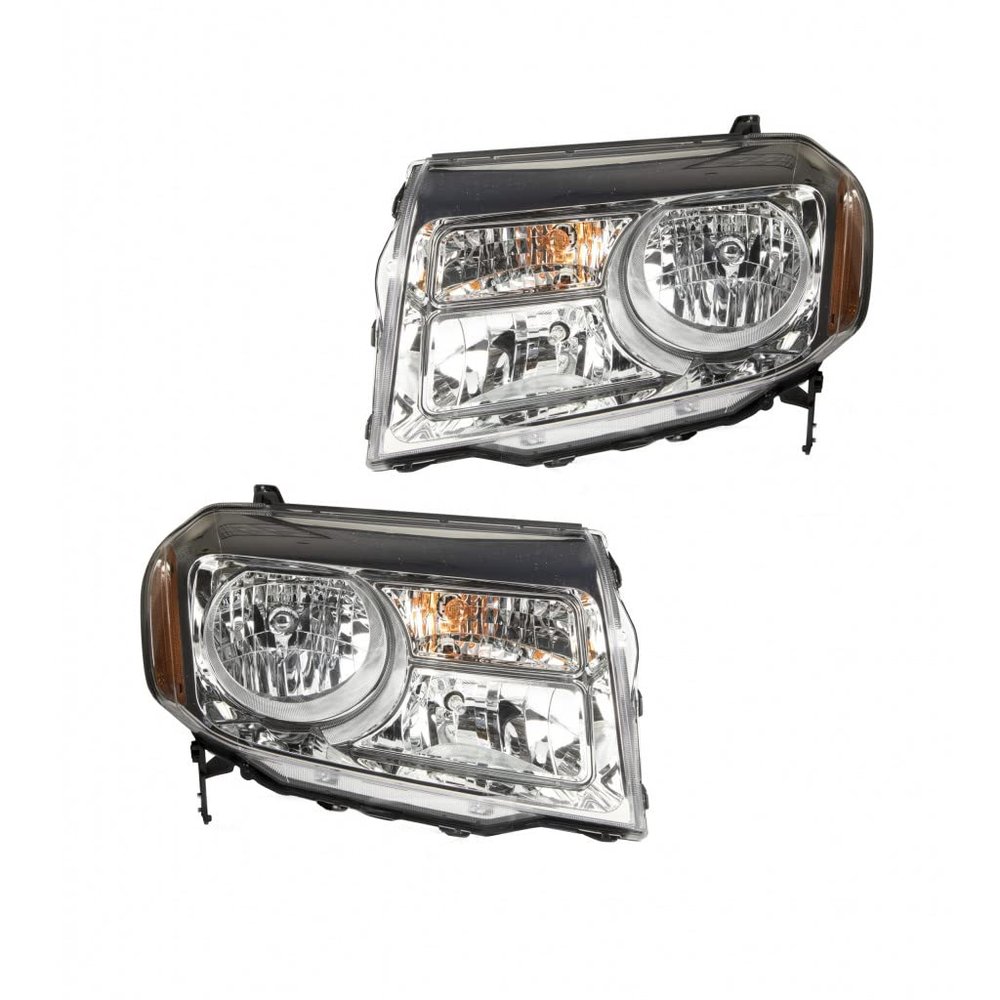 For Honda Pilot Headlight 2012 13 14 2015 Pair Driver and Passenger Side HO2502147 | 33150-SZA-A11