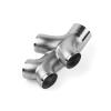 APR - Dual Y, Mqb Awd, 3" To 4X2.5", 304 Cast (EXH0146) view 2