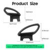 10L0L Golf Cart Arm Rest Hip Restraint for Club Car Precedent 2012-up, Driver and Passenger Side, OEM# 103833601 103833701, 1 Pair (Left + Right) view 4