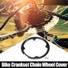X AUTOHAUX 2PCS 48 Teeth 12cm 0.63"x8.35" Bicycle Bike Crankset Chain Wheel Cover Protector Chain Wheel Protective Cover view 2