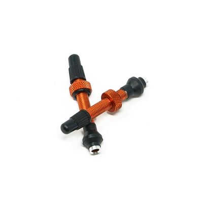 Industry Nine Tubeless Valves - 40mm Orange Pair
