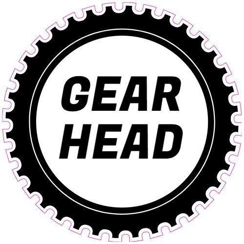 U.S. Custom Stickers Gear Head Gear Sticker 9 Inch