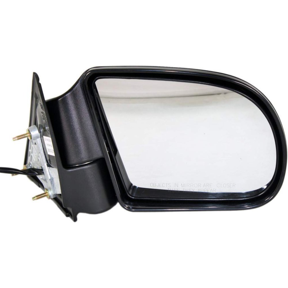 For Chevy S10 Pick Up 1994-2004 Door Mirror Passenger Side | Power | Non-Heated | Non-Folding | Paintable | Replacement For GM1321253