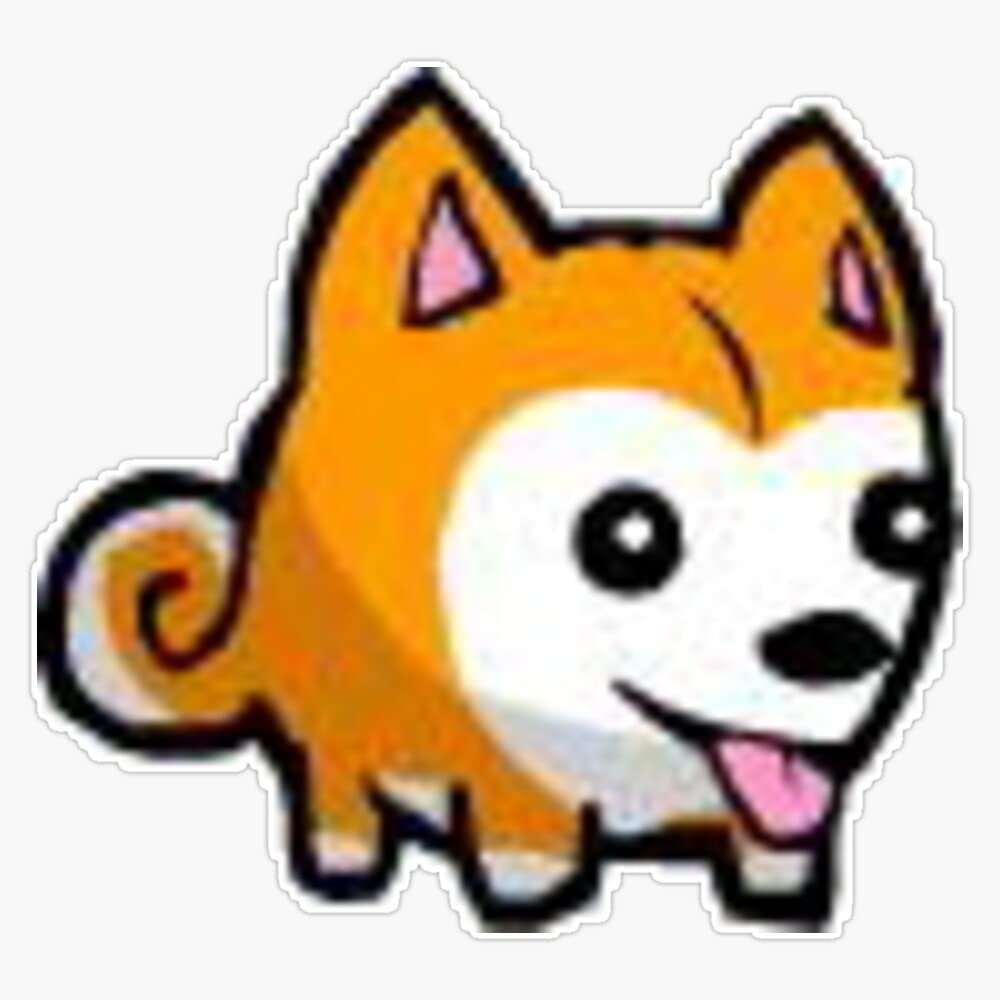 Castle Crasher Pet Dog Pazzo Vinyl Sticker Laptop Decal Waterproof 5"