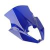 FSFY Motorcycle Windshield Windscreen Wind Deflector Plastic Fairing Protector for Kawasaki ER6F Ninja 650 E-6 2020-2022 Blue view 2