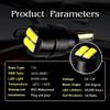 OtpOutopa 194 LED Bulb License Plate Lights T10 3030 4SMD Chipsets 161 168 192 193 194 2825 W5W Bulbs Canbus Error Free Fit for Car Dome Map Door Reading Courtesy Trunk Lights DC 12V (Red,4PCS) view 3