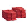 Nabob Wipers Auto Mechanic Shop Towels 500 Pack Bulk Shop Rags 100% Cotton Size 14"x14" Commercial Grade (500 Pack, Red) view 1