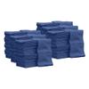 Nabob Wipers Auto Mechanic Shop Towels 500 Pack Bulk Shop Rags 100% Cotton Size 14"x14" Commercial Grade (500 Pack, Blue) view 1