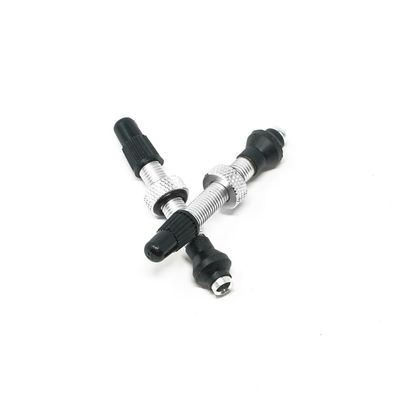 Industry Nine Tubeless Valves - 40mm Silver Pair