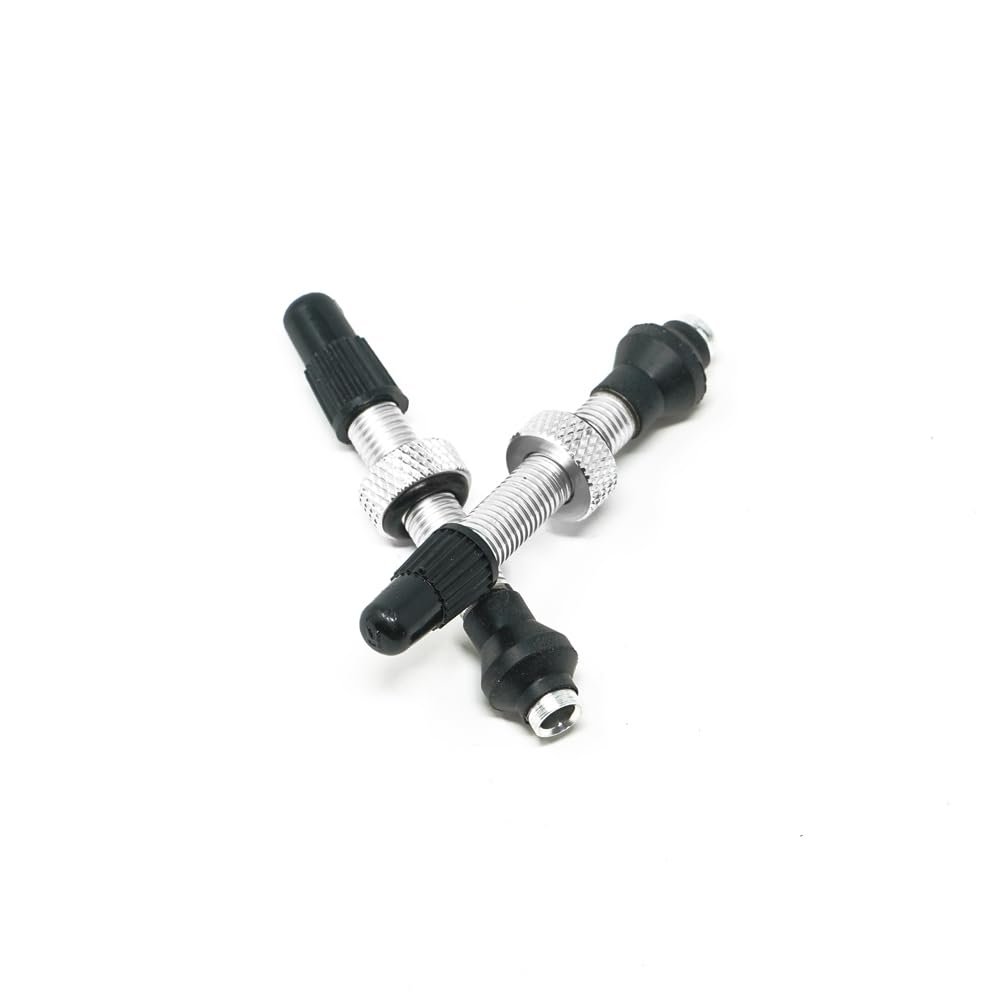 Industry Nine Tubeless Valves - 40mm Silver Pair