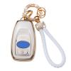 Gematay for Subaru Key Fob Cover with Keychain Lanyard, Soft TPU Key Fob Protector Compatible with Ascent BRZ Crosstrek Forester Impreza Legacy Outback WRX STI Smart Key Case view 1