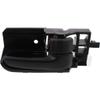 KarParts360 for Toyota Tacoma 2005-2012 Interior Door Handle Front, Passenger Side Black | with Door Lock Button | Trim: Base/Pre Runner/X-Runner | GM1353134 | 88971437 view 1