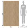 Rwraps Golden Oak Wood Grain Gloss Vinyl Film Wrap 59in x 12ft Vinyl view 3