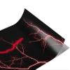 Rwraps Red Lightning Gloss Vinyl Film Wrap 59in x 19ft Vinyl Vehicle Car Film Sheet Roll view 1