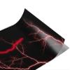 Rwraps Red Lightning Gloss Vinyl Film Wrap 59in x 19ft Vinyl Vehicle Car Film Sheet Roll view 2