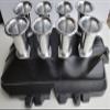 C8 Corvette Engine Cover with Velocity Stacks (Unpainted Black) view 1
