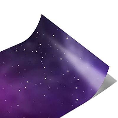 Rwraps Star Light Galaxy Matte Vinyl Film Wrap 59in x 22ft Vinyl Vehicle Car Film Sheet Roll