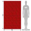 Rwraps Red Cheetah Gloss Vinyl Film Wrap 59in x 7ft Vinyl Vehicle Car Film Sheet Roll view 3