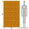 Rwraps Orange Dalmation Matte Vinyl Film Wrap 59in x 19ft Vinyl Vehicle Car Film Sheet Roll view 3