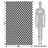 Rwraps White Checkered Gloss Vinyl Film Wrap 59in x 27ft Vinyl Vehicle Car Film Sheet Roll view 3