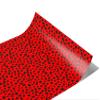 Rwraps Red Dalmation Gloss Vinyl Film Wrap 59in x 30ft Vinyl Vehicle Car Film Sheet Roll view 1