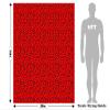 Rwraps Red Dalmation Gloss Vinyl Film Wrap 59in x 30ft Vinyl Vehicle Car Film Sheet Roll view 3