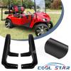 COOL STAR Seat Handle Armrest Hip Restraints Compatible with 1994-up EZGO TXT Gas & Electric Replaces 71702-G01 71701-G01 Golf Cart Armrest with mounting Screws view 3