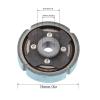Acouto Clutch Flyweight for 4 Stroke Motorized Gas Engine Bike 76mm Clutch Flyweight Metal Alloy Rugged Construction Accessory view 2