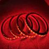 4PCS 8" RGB Car LED Speaker Ring Lights Coaxial Speaker Lights Music Dance Decorative Light Kit Multiple Spacer Ring Light Bluetooth App/RF Remote Control view 3