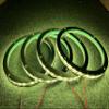 4PCS 8" RGB Car LED Speaker Ring Lights Coaxial Speaker Lights Music Dance Decorative Light Kit Multiple Spacer Ring Light Bluetooth App/RF Remote Control view 4