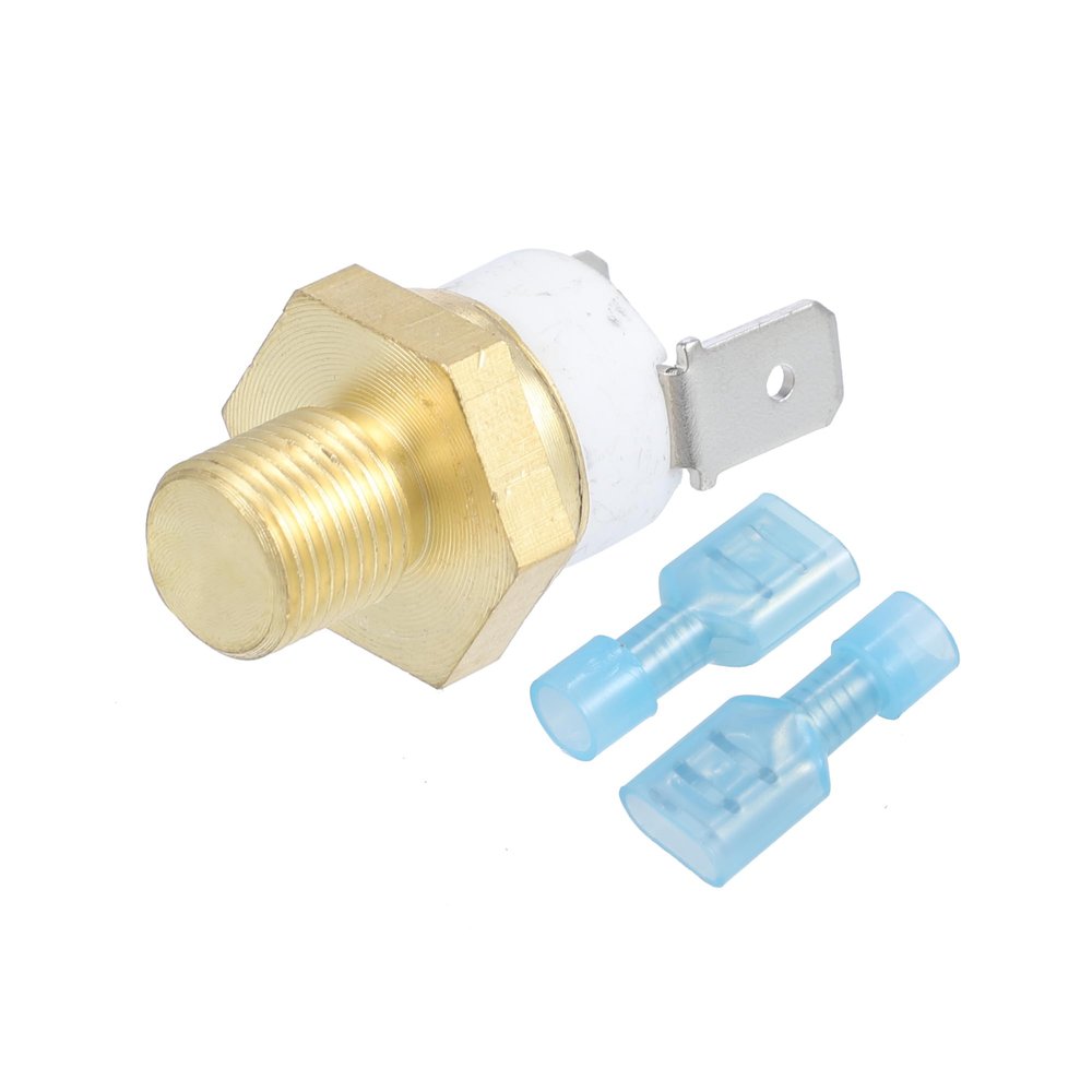 X AUTOHAUX Radiator Engine Cooling Fan Temperature Sensor Switch 1/8" NPT