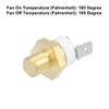 X AUTOHAUX Radiator Engine Cooling Fan Temperature Sensor Switch 1/8" NPT view 4