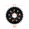 L-faster 16T 25T 28T 32T Bicycle Fixed Sprocket for Brake Disc Mount Big Chain Wheel for Fixed Gear Bike 28 Tooth Sprocket for #410 Bicycle Chain(32T) view 2