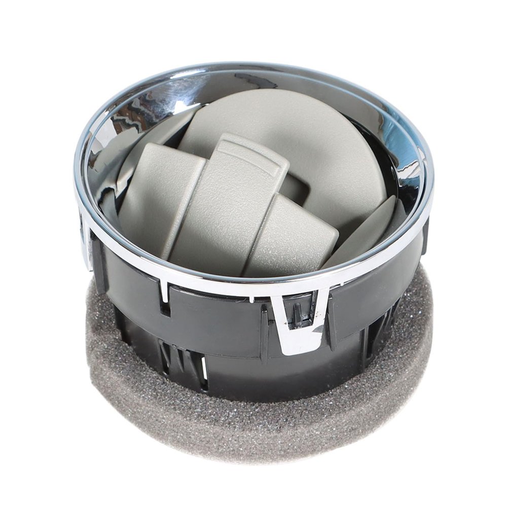 WFLNHB Car Front Interior Dashboard A/C Heater Air Vent 1Pcs Replacement for F150 2009-2014 9L3Z-19893-CA 9L3Z19893CA CL3Z-19893-EA CL3Z19893EA Chrome