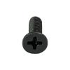 iTobest Motorcycle Master Cylinder Front Brake Reservoir Cover Cap Screws Replacement M4x0.7x12mm Black 6-Pack view 3