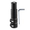 X AUTOHAUX 138mm Mountain Bike Stem Riser Fork Stem Extender Handlebar Bicycle Parts Aluminum Alloy Black 1 Set view 1