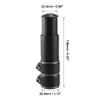 X AUTOHAUX 138mm Mountain Bike Stem Riser Fork Stem Extender Handlebar Bicycle Parts Aluminum Alloy Black 1 Set view 3